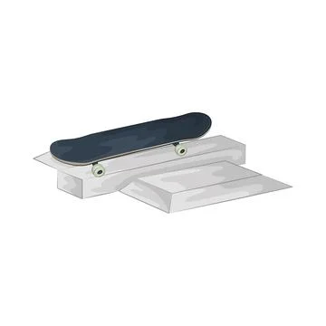 Skateboard Illustration Stock-Illustration