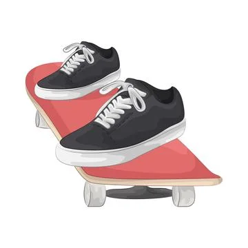 Skateboard Illustration Stock Illustration