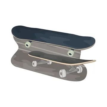 Skateboard Illustration Stock Illustration