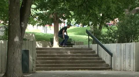 Skateboard Land8 스톡 동영상 11407673