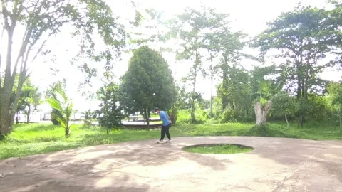 Skateboard player Stock Footage 274768509