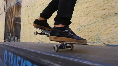 Skateboard trick Stock Footage 90759112