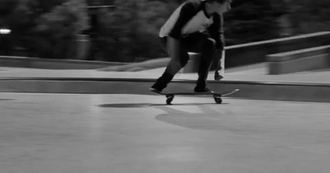 Skateboard Tricks Stock Footage 44234528