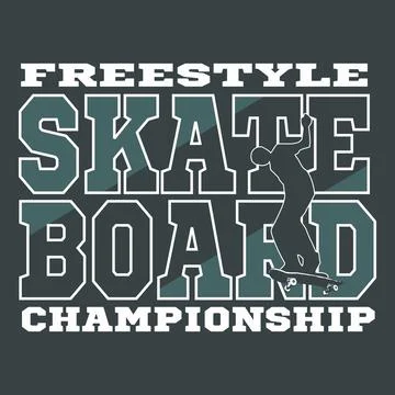 Skateboard vector illustration design Stock Illustration