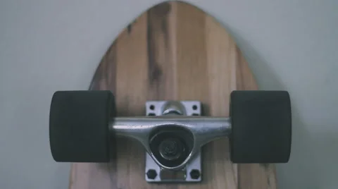 Skateboard Wheels - Close Up Stock Footage 41757311