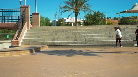 Skateboarder 6 Stock Footage 124191964