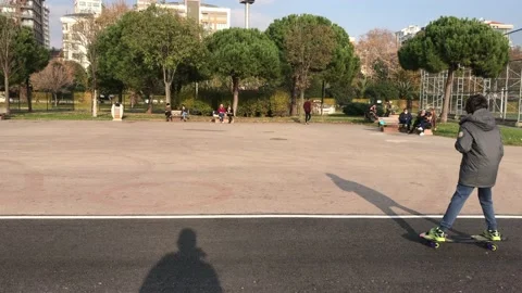 Skateboarder boy Stock Footage 144339548