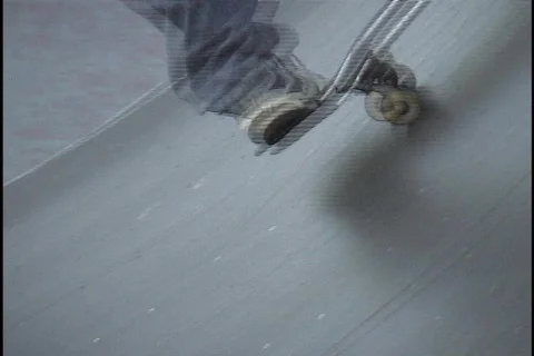 Skateboarder Falls Stock Footage 298324