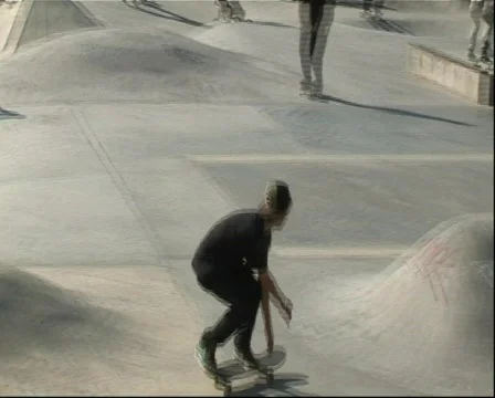 Skateboarder Stock Footage 386538
