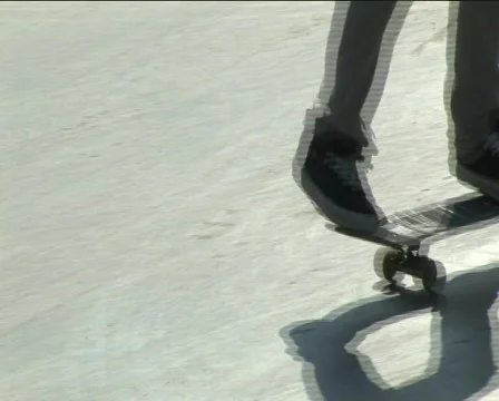 Skateboarder Stock Footage 386546