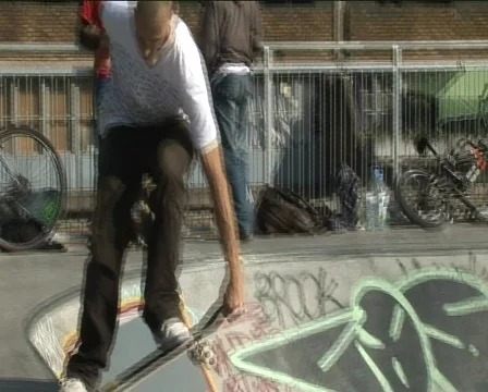 Skateboarder Stock Footage 386591
