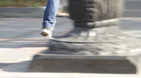 Skateboarder Video stock 22923438