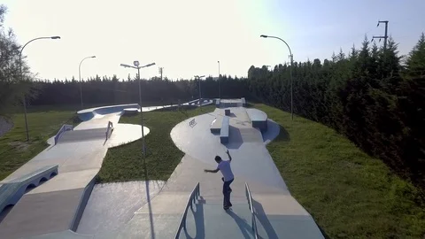 Skateboarder Stock Footage 127568270