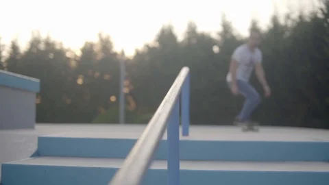 Skateboarder Stock Footage 127568503