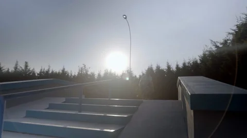 Skateboarder Stock Footage 127569271