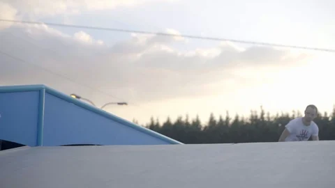 Skateboarder Stock Footage 127569301