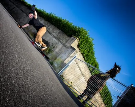 Skateboarder Stock Photos