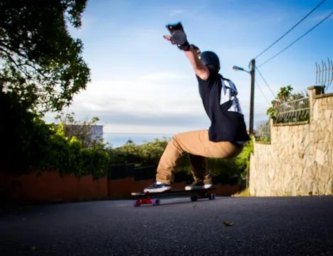 Skateboarder Stock Photos