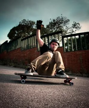 Skateboarder Stock Photos