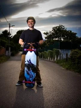 Skateboarder Stock Photos