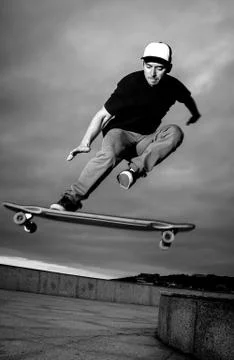 Skateboarder Stock Photos