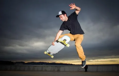 Skateboarder Stock Photos