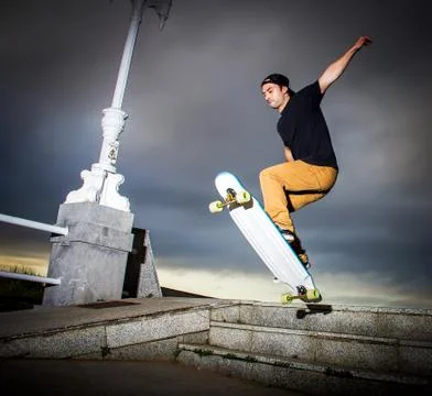 Skateboarder Stock Photos