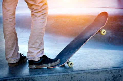 Skateboarder Stock Photos
