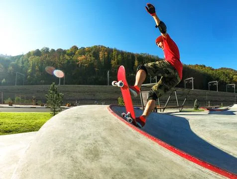 Skateboarder 스톡 사진