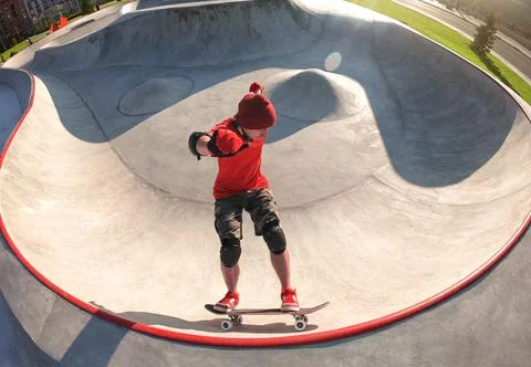 Skateboarder 스톡 사진
