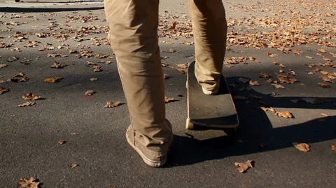 Skateboarders at a skatepark Stock Footage 42852453