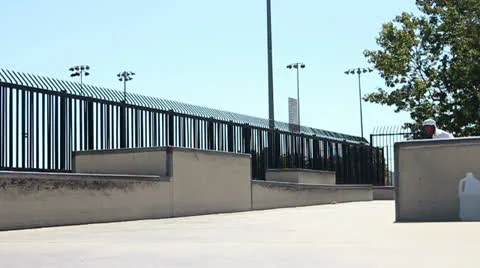 Skateboarding 2 Video stock 24725977