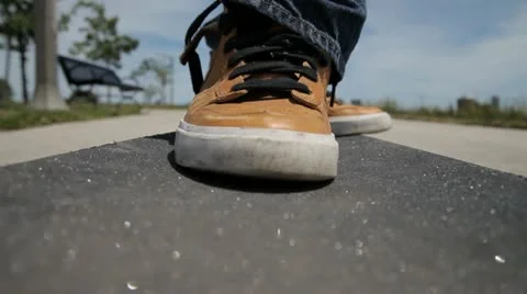 Skateboarding 9 Stock Footage 11156851