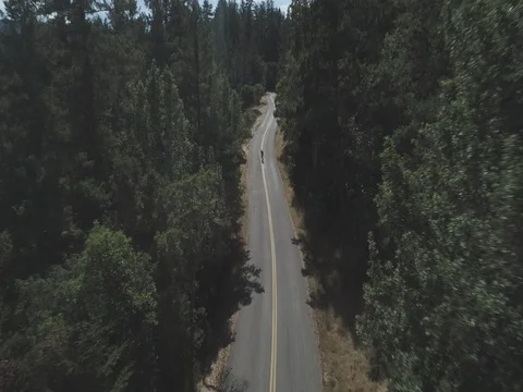 Skateboarding Drone 4k 스톡 동영상 80581130