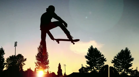 Skateboarding Stock Footage 36309821