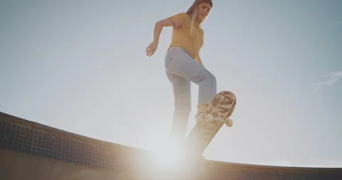 Skateboarding Stock Footage 139322214