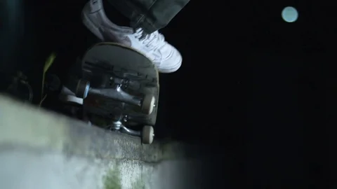 Skateboarding - Slow Motion 4k Stock Footage 79924232