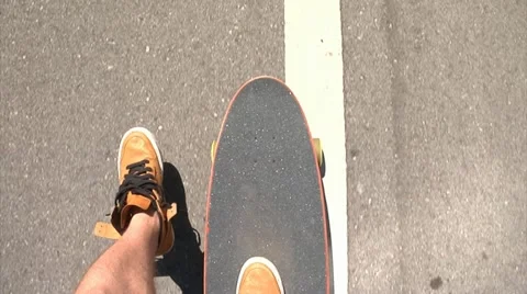 Skateboarding Slow Motion Stock Footage 11153876