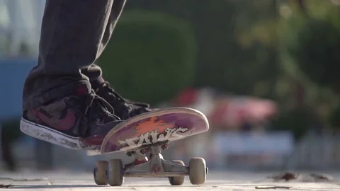 Skateboarding Slow motion Stock Footage 71298451