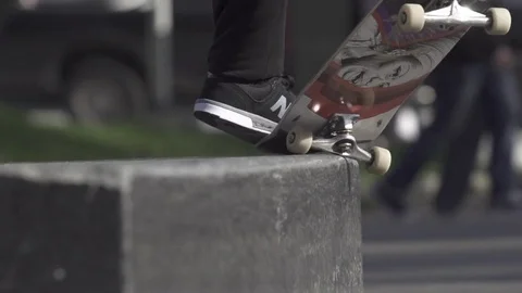 Skateboarding Slow Motion 스톡 동영상 74433879