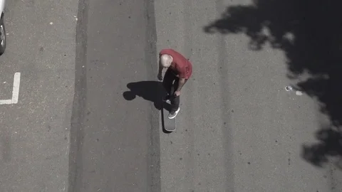 Skateboarding Slow Motion Vídeo Stock 74434534