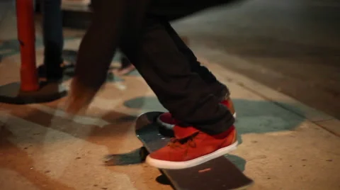 Skateboards Stock Footage 46802610