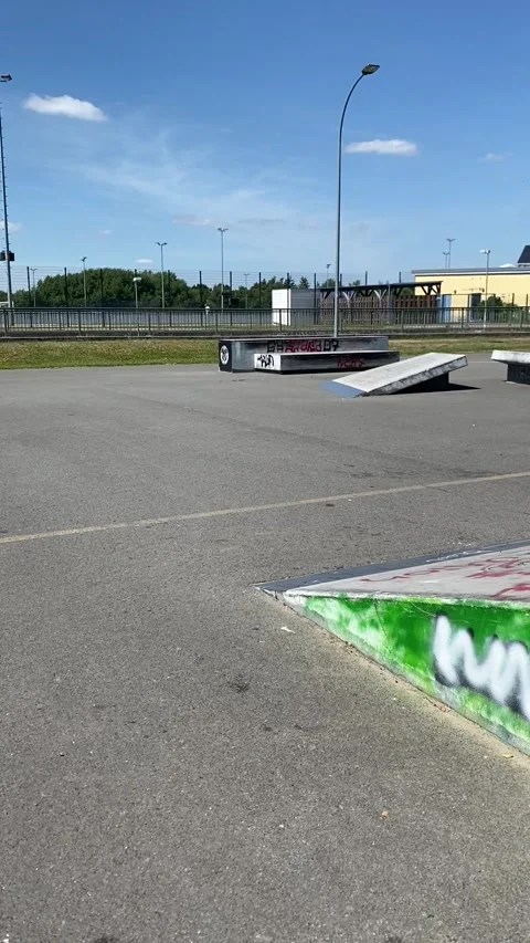 Skatepark Stock Footage 204128468