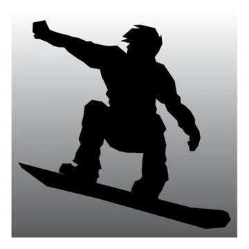 Skater In Action Stock Illustration