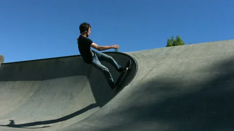 Skater in the air Stock-Footage 62279618