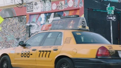 Skater boy Miami graphity Stock Footage 101055756