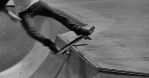 Skater Fail Stock Footage 44234522