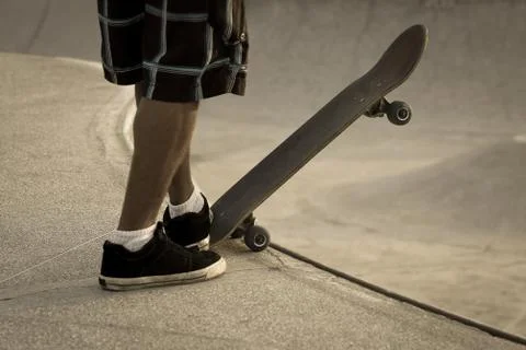 Skater Stockfoto's