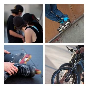 Skaters 写真素材