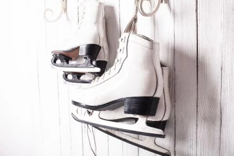 Skates close up Stock Photos
